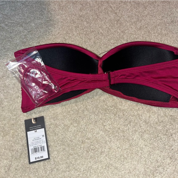 Mossimo Bandeau Bikini Top | Size Medium - Picture 2 of 3